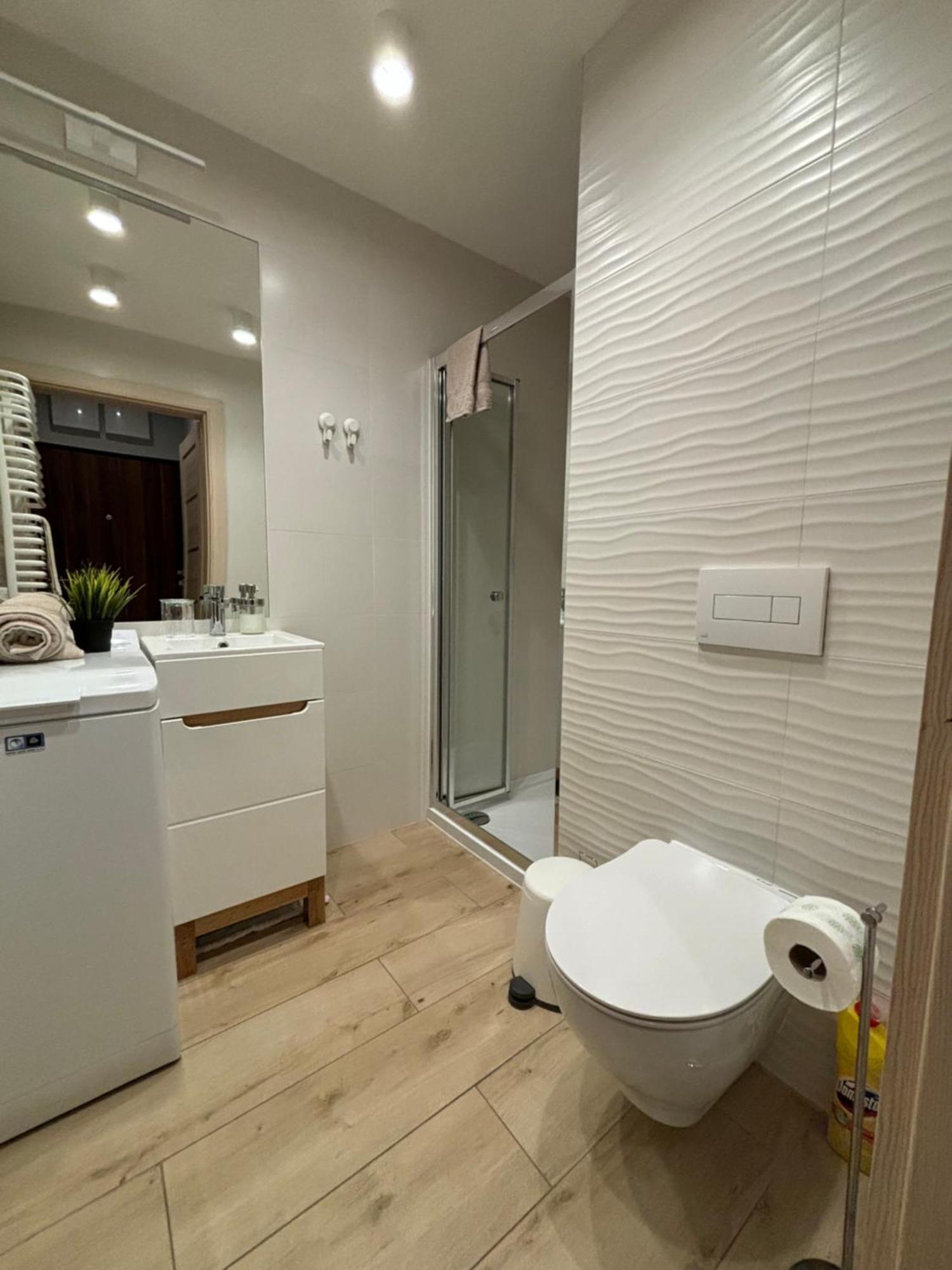 Chopin Park Lux Apartment, Self Check-In 24H, Free Parking, Air-Conditioning Poznań Værelse billede