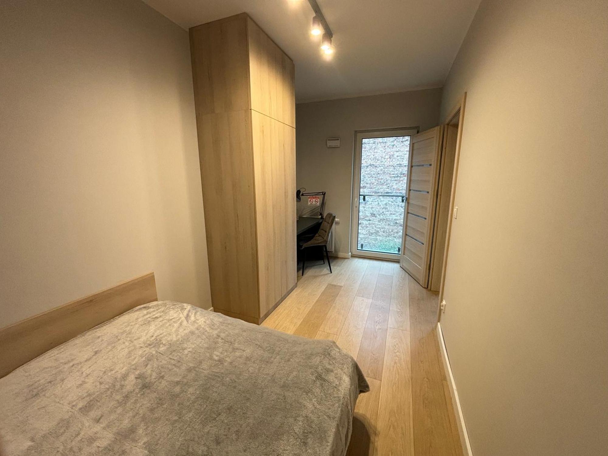 Chopin Park Lux Apartment, Self Check-In 24H, Free Parking, Air-Conditioning Poznań Værelse billede