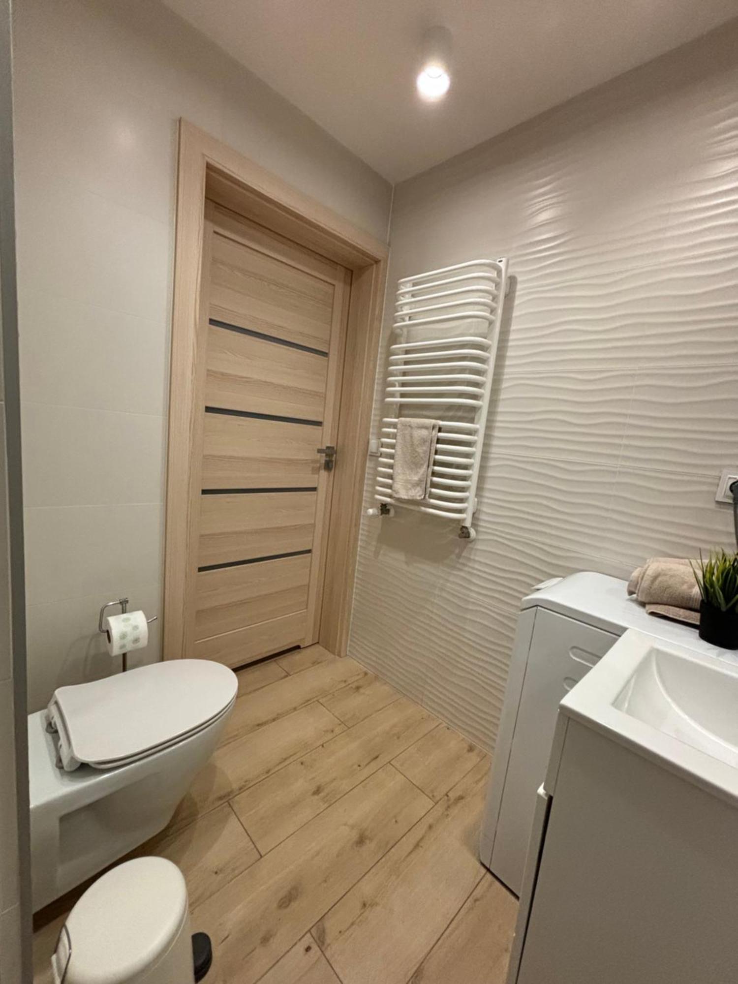 Chopin Park Lux Apartment, Self Check-In 24H, Free Parking, Air-Conditioning Poznań Værelse billede